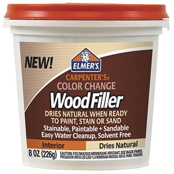 Elmers Elmers E913 8 oz. Color Change Natural Interior Wood Filler 185742